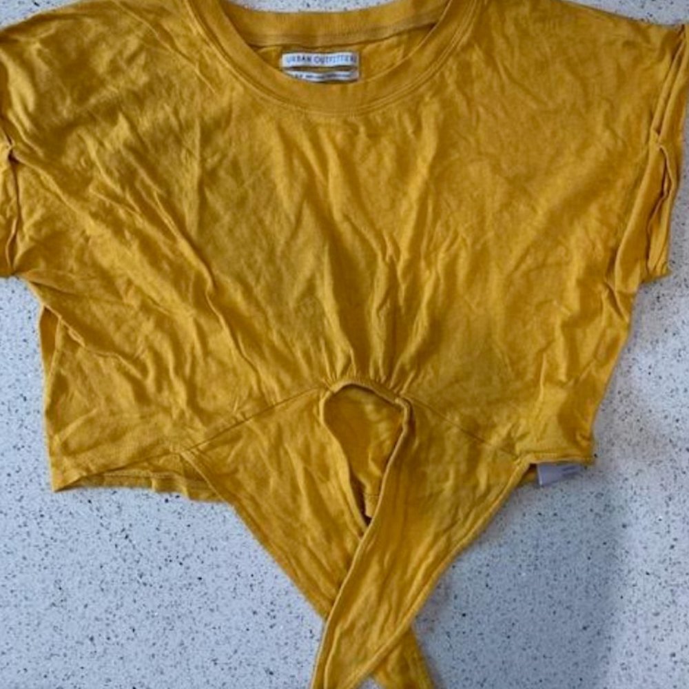 Urban Outfitters Yellow Top
